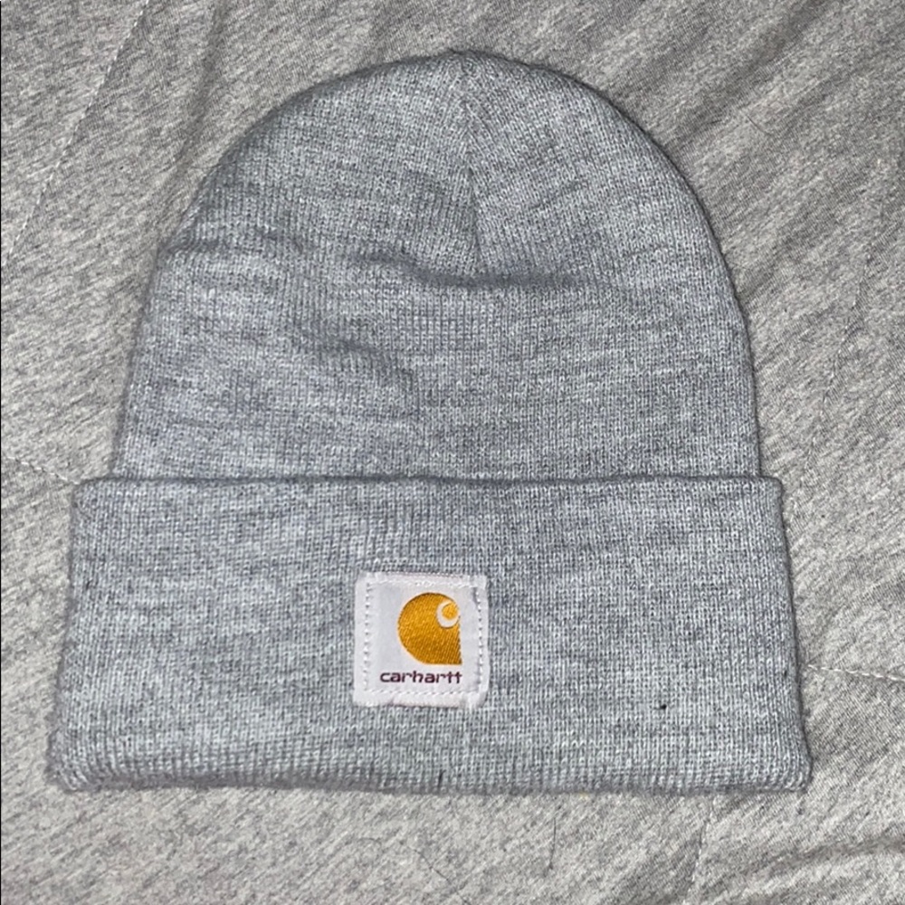 grey carhartt beanie hat